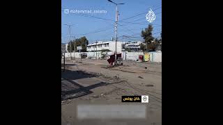 دبابات الاحتلال تطلق النار على مواطنين بمحيط مجمع ناصر الطبي