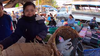 ตลาดลาว สะหวันไช หรืดตลาดสิงคโปร สะหวันนะเขต สปป.ลาว หมู เห็ด เป็ด ไก่ บ่าวเต๋อเลาะเซาะแซบ EP01