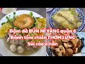 Sài Gòn MƯA XỐI XẢ: Đậm đà BÚN MÌ VÀNG Phúc Kiến quận 5, Bánh tôm chiên thơm lừng, Trên 30 năm, 55k