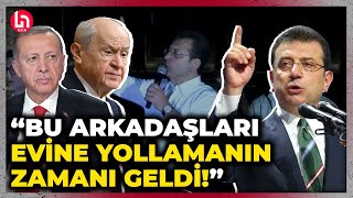 İmamoğlu kürsüde esti gürledi! Erdoğan bu sözleri duymasın! \