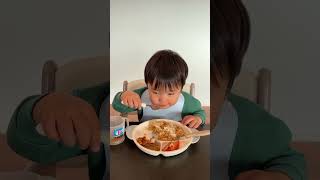 【食事】HARU/もくもく食事 うとうとお昼寝編　【2years 9 month old】