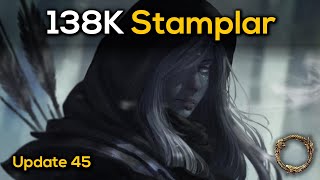 ESO - 138K DPS Stamina Templar (Bow) | Update 45