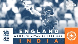 England v India - Highlights | Sciver Reaches 24-ball half-century! | 1st Women’s Vitality IT20 2021