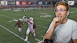 Playing in the Iron Bowl! Modded NCAA 19