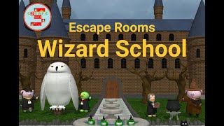 Escape Rooms Wizard School【Ryohei Narita / NAKAYUBI】 ( 攻略 /Walkthrough / 脫出)