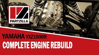 Yamaha YXZ1000R Engine Rebuild | YXZ1000R Turbo Kit Install | YXZ1000R Gear Reduction | Partzilla