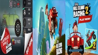 Hill Climb Racing Garage vs Hill Climb Racing 1 vs Hill Climb Racing 2 Gameplay Android  / iOS