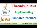 What are Threads in Java How to create Threads by Implementing Runnable Interface by Mahesh Huddar