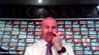 Newcastle 3-1 Burnley - Sean Dyche - Post Match Press Conference