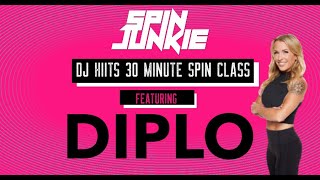 DJ HIITs: DIPLO! 🦕 30 MINUTE INTERVAL SPIN CLASS [RHYTHM CYCLING]