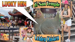 Taiwan Traditional Worship / Zi-Nan Temple / Wishing Golden Chicken + Lucky Charms