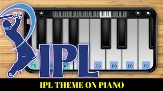 IPL Theme song Piano Easy | #Dream11 IPL Ringtone | IPL Anthem Song 2021 | Walkband tutorial