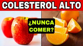 9 Alimentos PROHIBIDOS para el COLESTEROL ALTO y TOP 9 MEJORES para BAJAR COLESTEROL SIN MEDICAMENTO