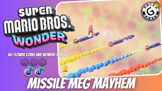 Super Mario Bros Wonder - Missile Meg Mayhem