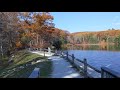 benedict pond in beartown state forest in monterey massachusetts october 22 2020