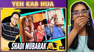 Shadi Mubarak 2023 REACTION | funny jaimala Varmala video | Samrat Ki Pathshala | Neha M.