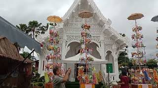 ใส่บาตงานกินข้าวสลาก วัดทุ่งเสลี่ยม จสุโขทัย