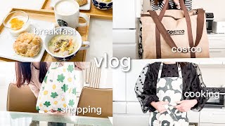 vlog | Mom of 2/4 days of daily life/Costco ,3coins purchases/Bread making/Routine/English subtitles