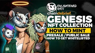 Enlightened Rats Genesis NFT Presale and Public Sale Mint date - How to Whitelist \u0026 Mint Enrats NFTs