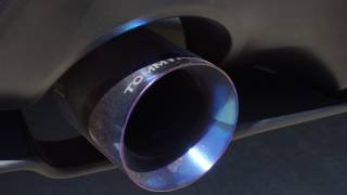 Tommy Kaira Exhaust  01S Full Titanium Catback Cold Start GT86/BRZ/FRS