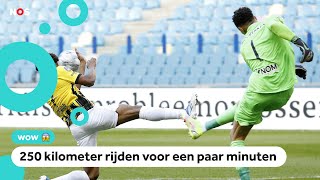 Vitesse en Sparta spelen voetbalwedstrijd van 6 (!) minuten