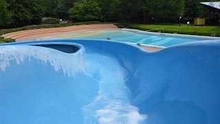 Riesenrutsche (rechts) / Freibad-Rutsche | Badepark Wörth