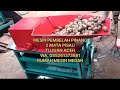 MESIN PEMBELAH PINANG 2 MATA PISAU TUJUAN ACEH WA. 085261373681 RUMAH MESIN MEDAN