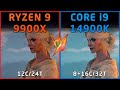 AMD Ryzen 9 9900X vs Intel Core i9 14900K