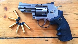 REVIEWING DAN WESSON ASG REVOLVER - LEAD PELLET .177