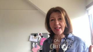 On Brand Bitesize 010420 WHAT CAN YOU DO FOR YOUR FUTURE SELF