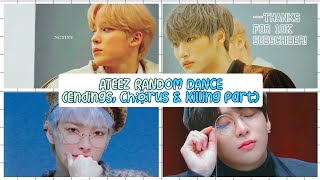 ATEEZ RANDOM DANCE (includes endings/dance break)