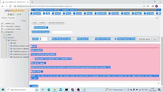 #1064 - You have an error in your SQL syntax;