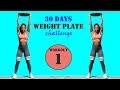 Weight Plate Workout 1 of 30 Days Full Body Weight Plate Workout Challenge