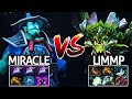 MIRACLE Storm Spirit VS LIMMP Viper | Crazy Top Pro Mid Battle Dota 2