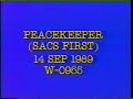 First SAC Peacekeeper ICBM Test Launch - Vandenberg AFB, CA (14 Sep 1989)