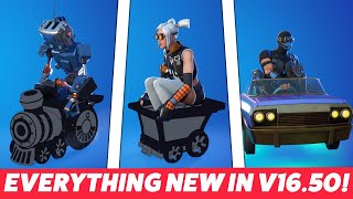 All Cosmetics Added in The New Fortnite Update [v16.50]! (Lok-Bot, Spire Immortal, Fixer, + More!)
