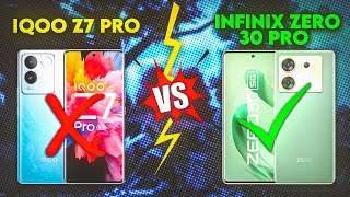 Iqoo Z7 Pro Vs Infinix Zero 30 Bgmi Gaming Test | Which is best for gaming🔥