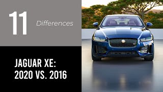 Jaguar XE: 2020 vs. 2016