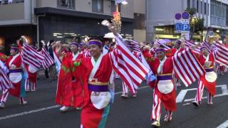 大富士with雄大グループ（よさこい東海道2014）本祭・アーケード審査会場