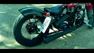 Italika Ft 125 tipo bobber American