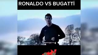 Cristiano Ronaldo vs Bugatti Veyron speed test 😉 || MG || Ronaldo sigma rule #ronaldo #bugatti #cr7