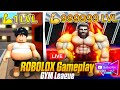 ROBOLOX Gameplay Gym League Live 💪🏻With Voice💥