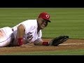 STL@CIN: Pena dives to snag ball, flips to first