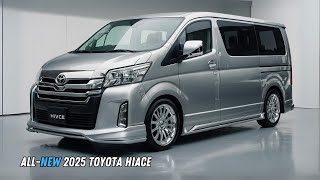 LUXURY DESIGN! New 2025 Toyota HiAce - FIRST LOOK