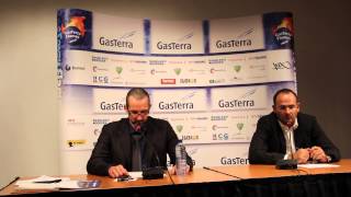 Persconferentie GasTerra Flames - Den Helder Kings