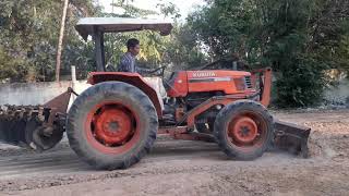 รุ่นเก่าแต่เยี่ยมมาก รถไถคูโบต้า KUBOTA M5000SU |โอปอ โอชิ Rural Thailand