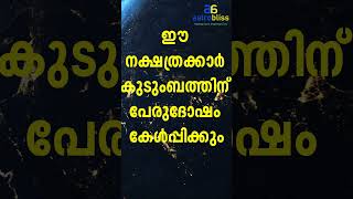 ഈ നക്ഷത്രക്കാർ കുടുംബത്തിന് പേരുദോഷം കേൾപ്പിക്കും #malayalamastrology #jyothisham #astrobliss