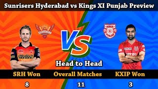 IPL 2018: Sunrisers Hyderabad (SRH) vs Kings XI Punjab (KXIP) Preview, 25th Match