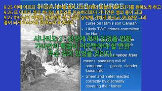 (한국어)창세기 강해 9강- 창세기 9,10장 (총 45강중 9강)