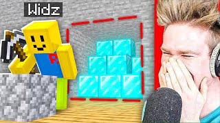 BUDUJE NOWY POKÓJ w BAZIE WIDZA za każdym razem gdy NIE PATRZY XD | Minecraft Extreme